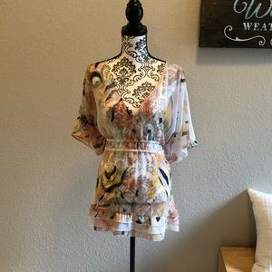 Gorgeous Patterned Lane Bryant Blouse